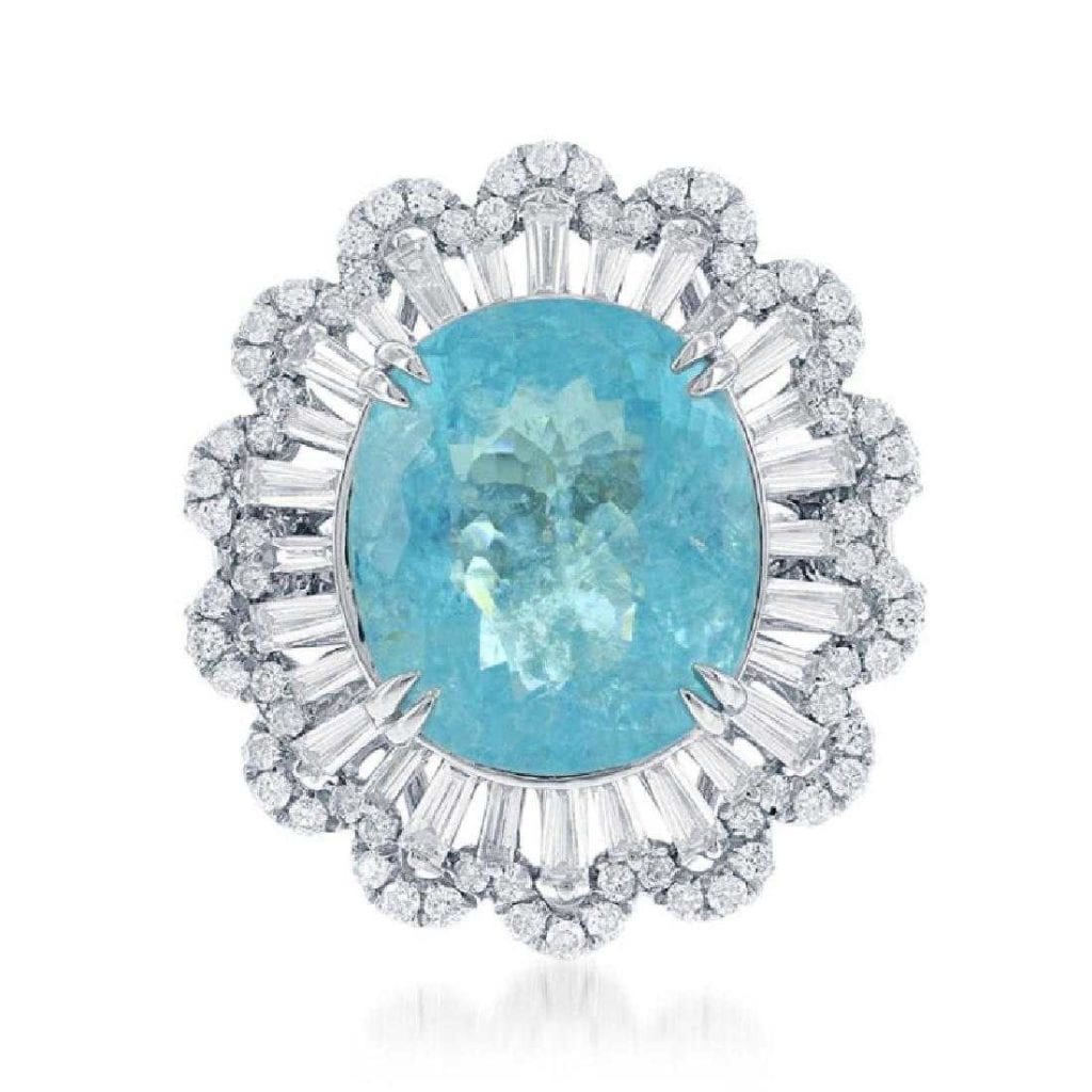 paraiba tourmaline and diamonds