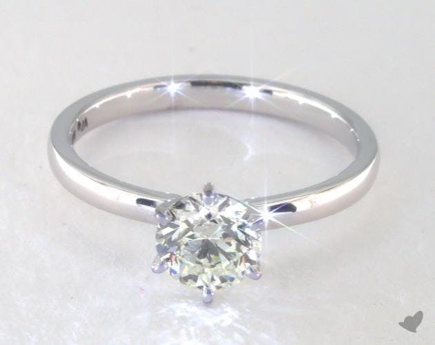 buying a one-carat diamond ring - solitaire engagement ring