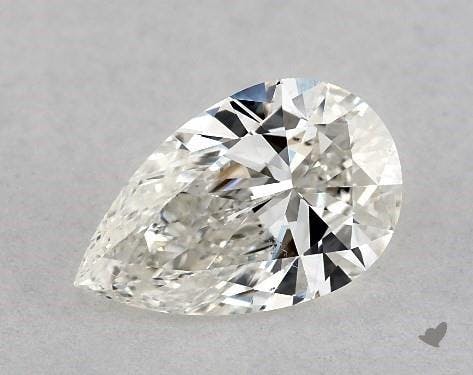 pear-shaped diamond guide - diamond with good symmetry
