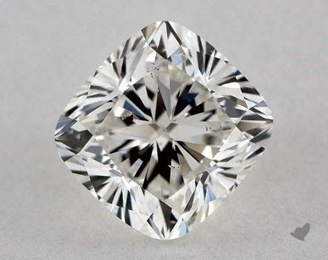 cushion-cut diamonds - SI1 poor clarity