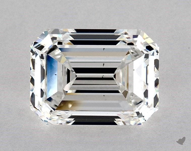 five-carat diamond guide - emerald-cut VS2