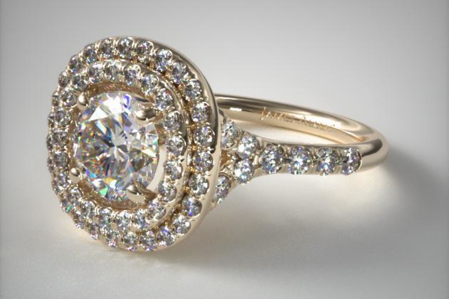 double halo - engagement ring setting