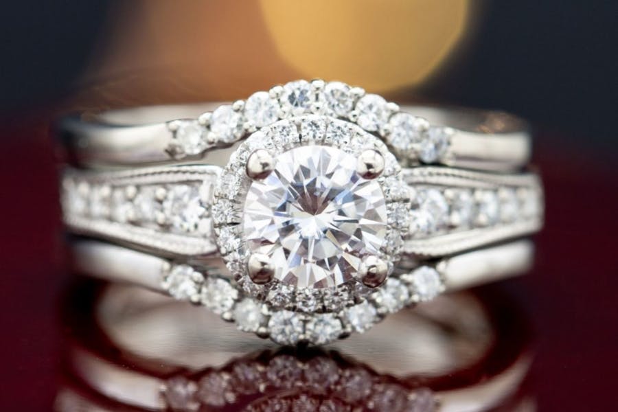 victorian style - engagement ring setting