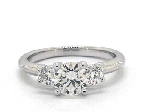 1.00ct three stone engagement ring - what carat diamond should I choose