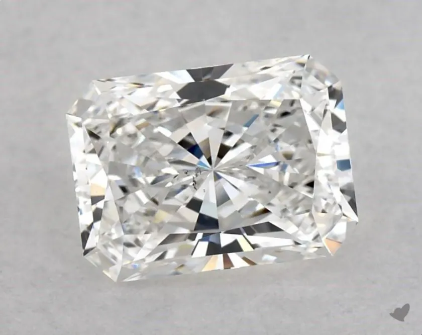 very elongated - radiant-cut diamonds