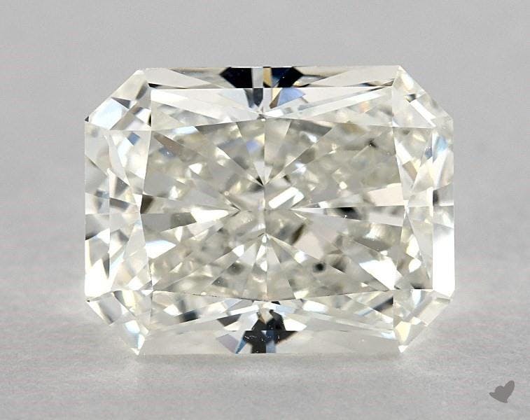 moderately truncated corners - radiant-cut diamonds