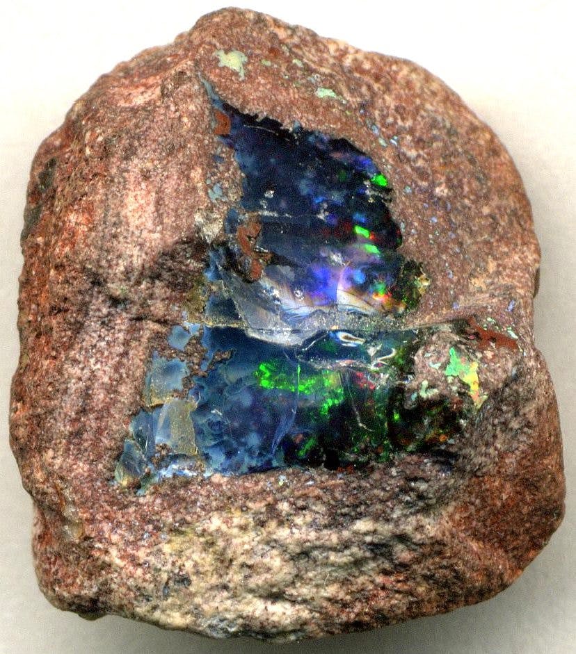 precious opal nodule - opal prospecting and mining