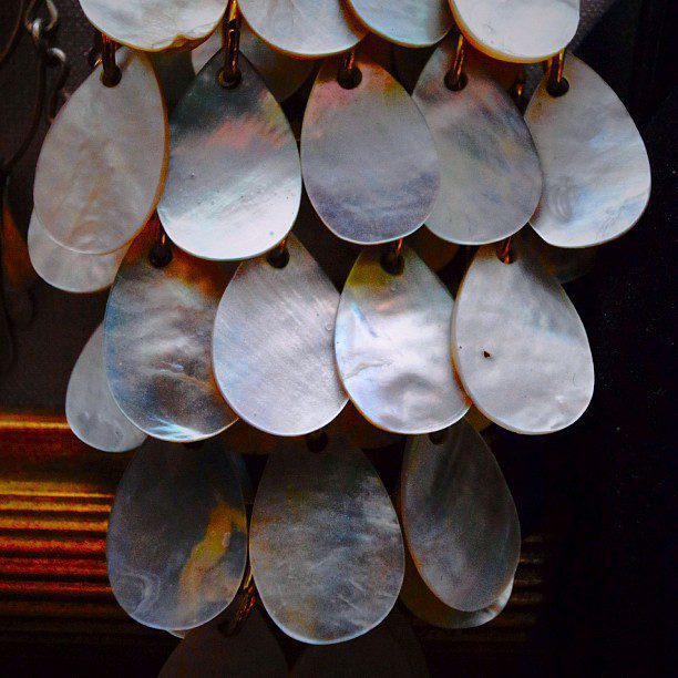 mother of pearl - keshi pearls and souffle pearls