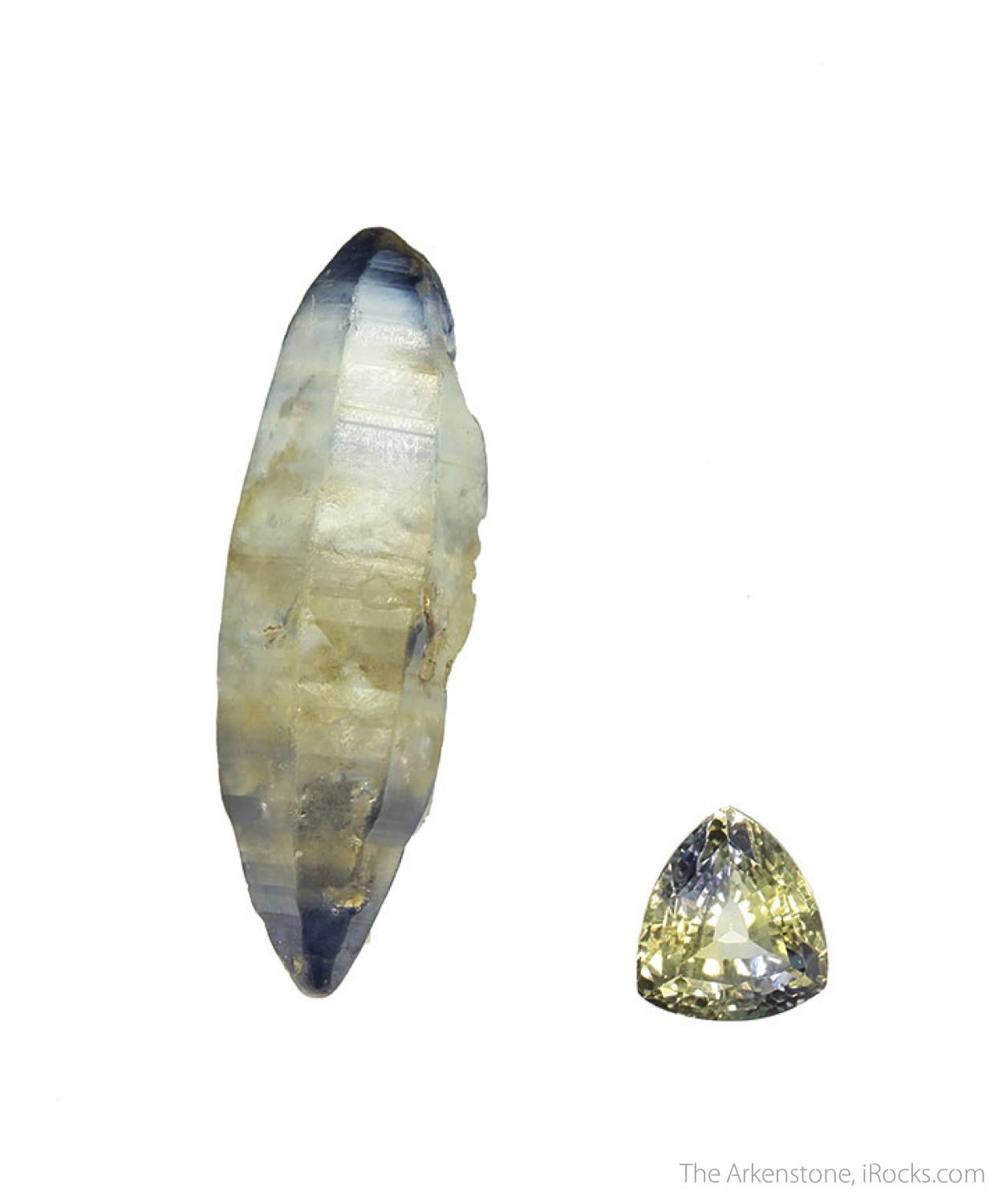bi-color - how do rubies and sapphires form