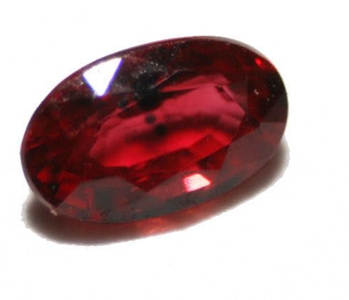 ruby with inclusions