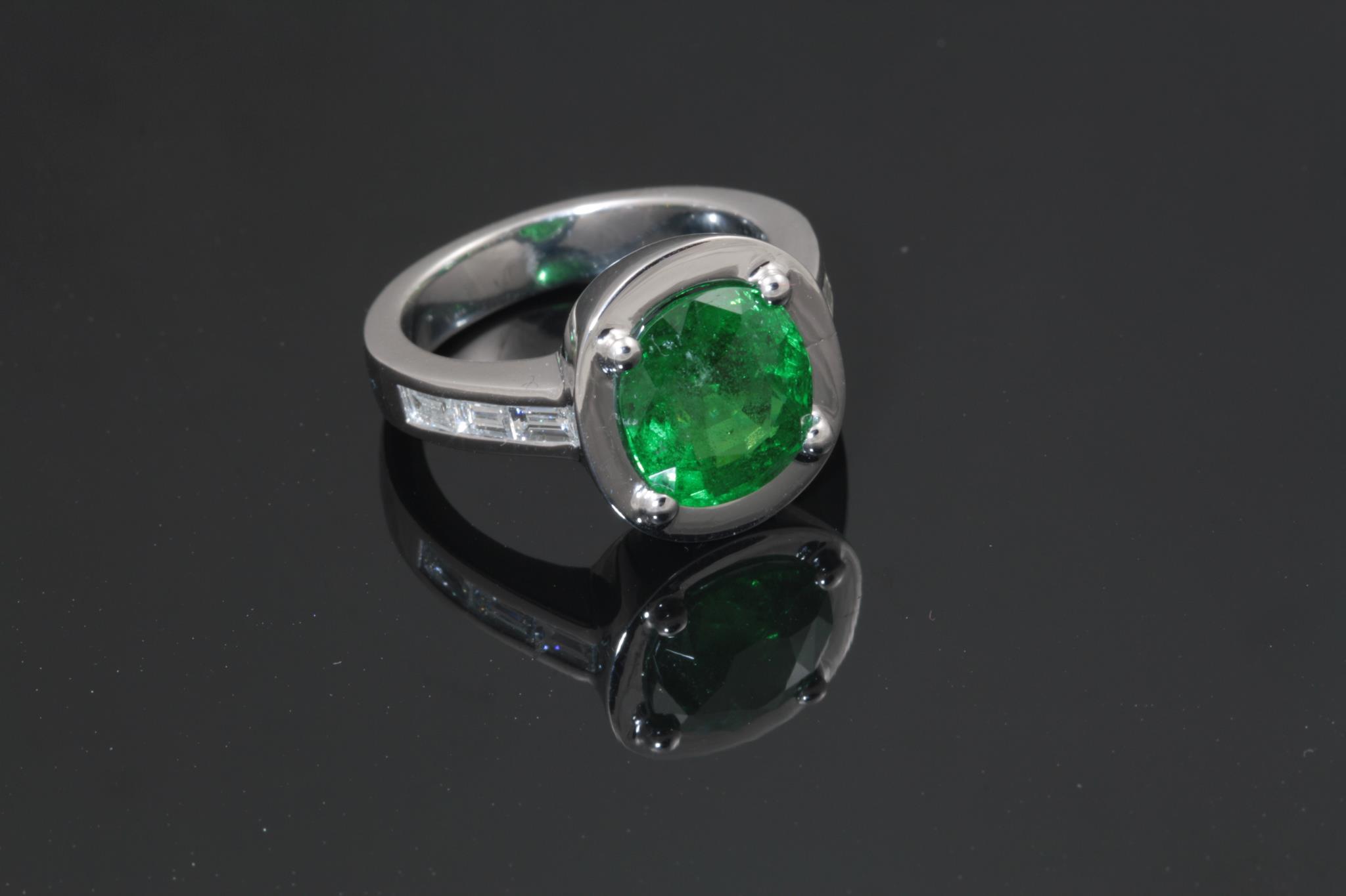 tsavorite ring