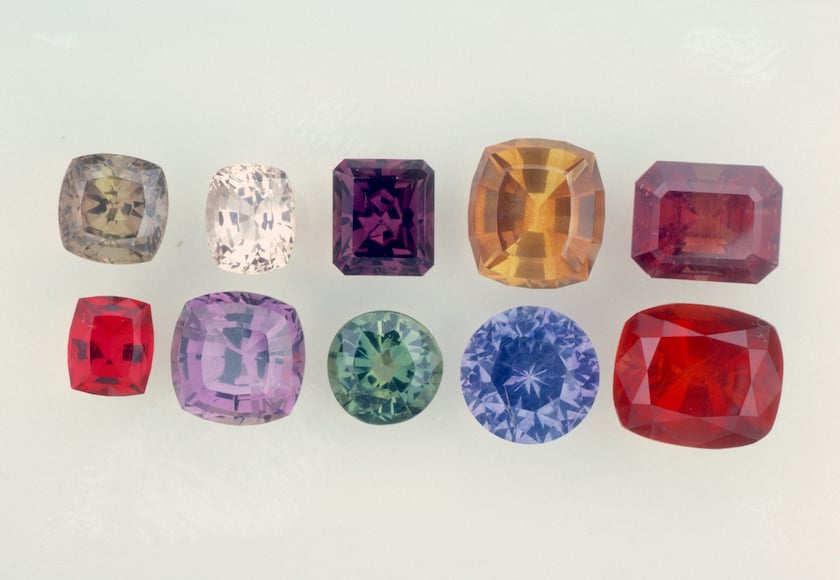 Tanzanian sapphires
