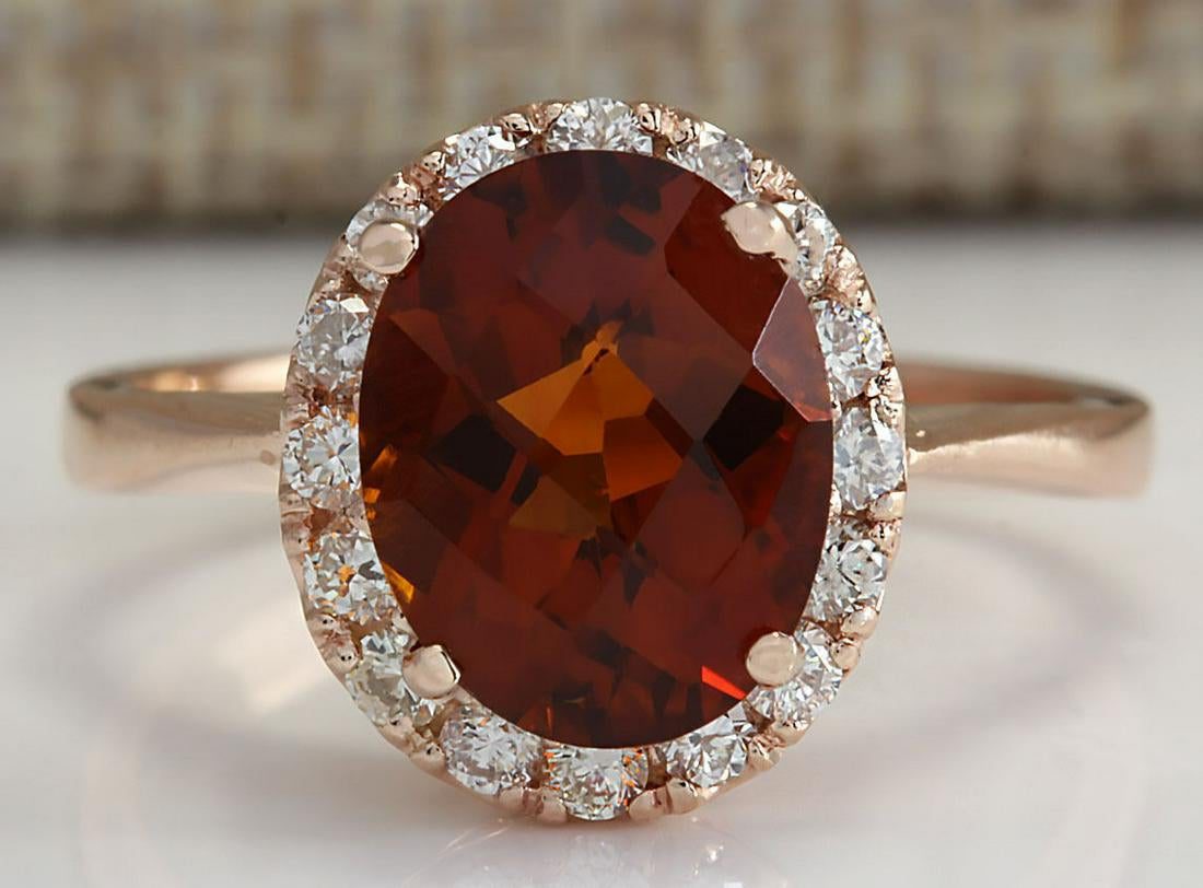 halo in rose gold