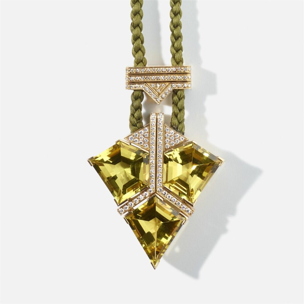 20th century modern necklace