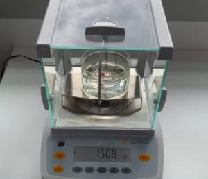 specific gravity testing FI