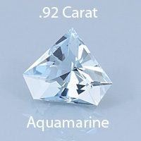 Rough version of Barion Superman Cut Aquamarine