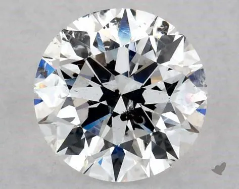 I clarity diamond with large inclusion