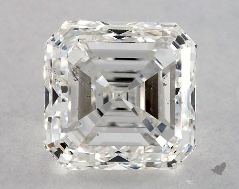 asscher-cut SI2 diamond