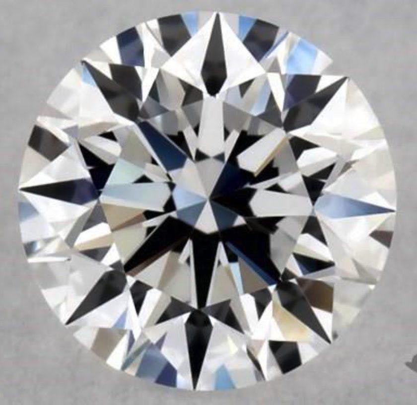 0.30-ct D color, IF clarity diamond