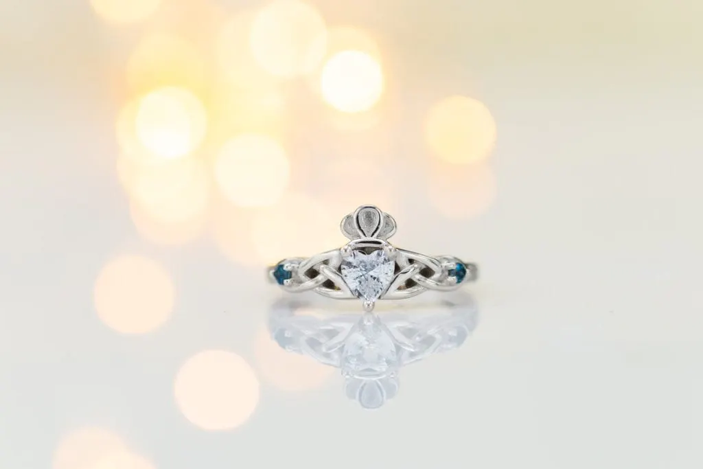 Claddagh engagement ring