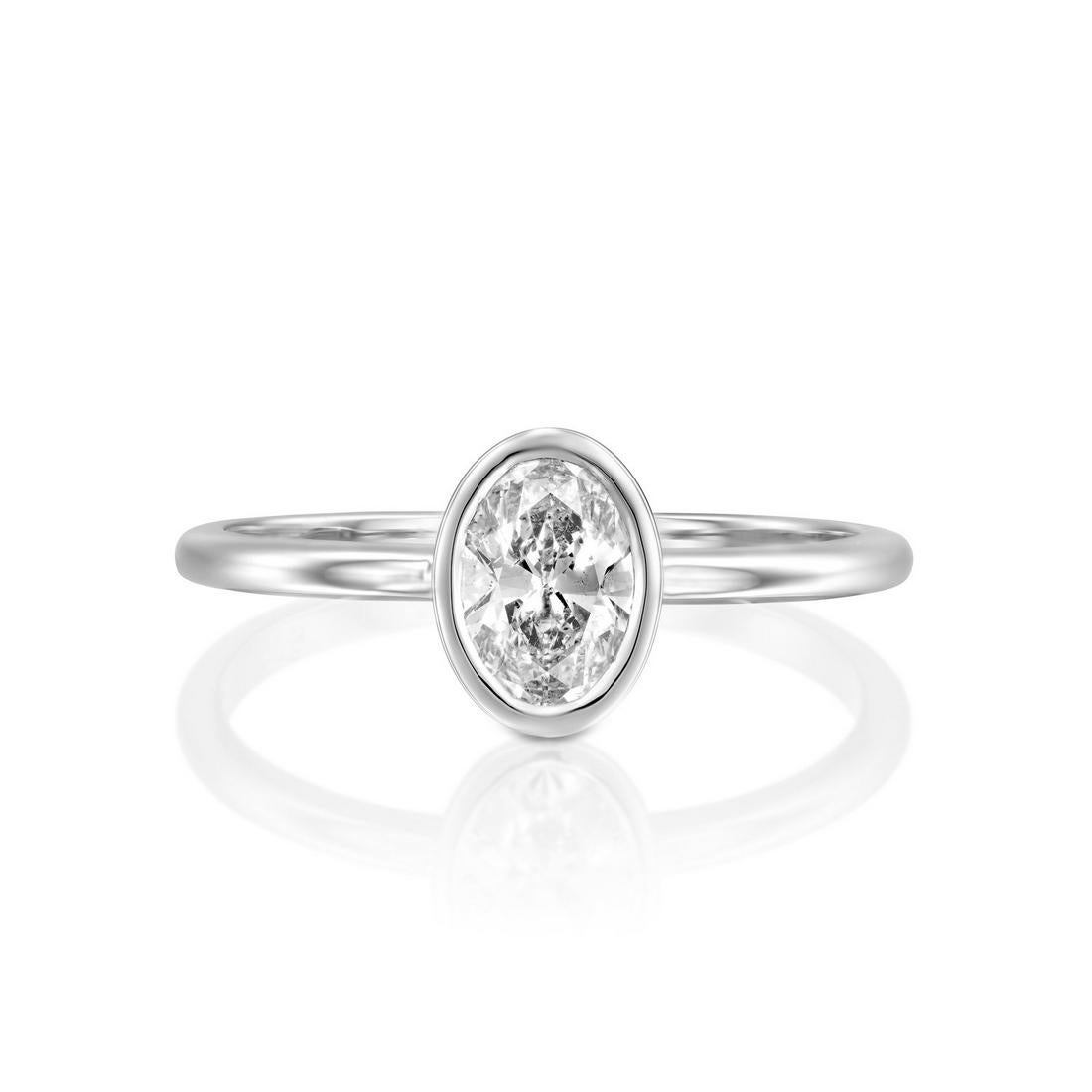 VS2-SI1 clarity oval diamond