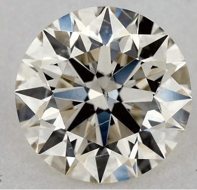 M color round diamond