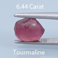 Rough version of Custom Oval Cut Tourmaline