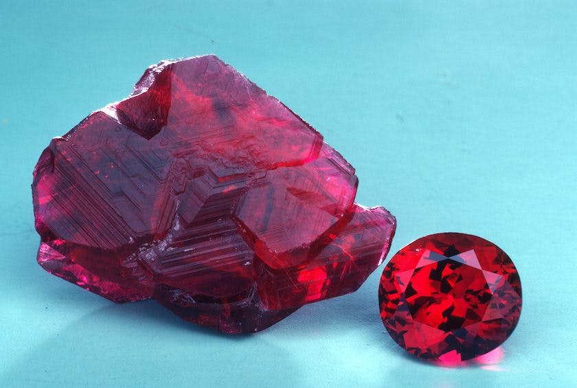 Ramaura synthetic rubies