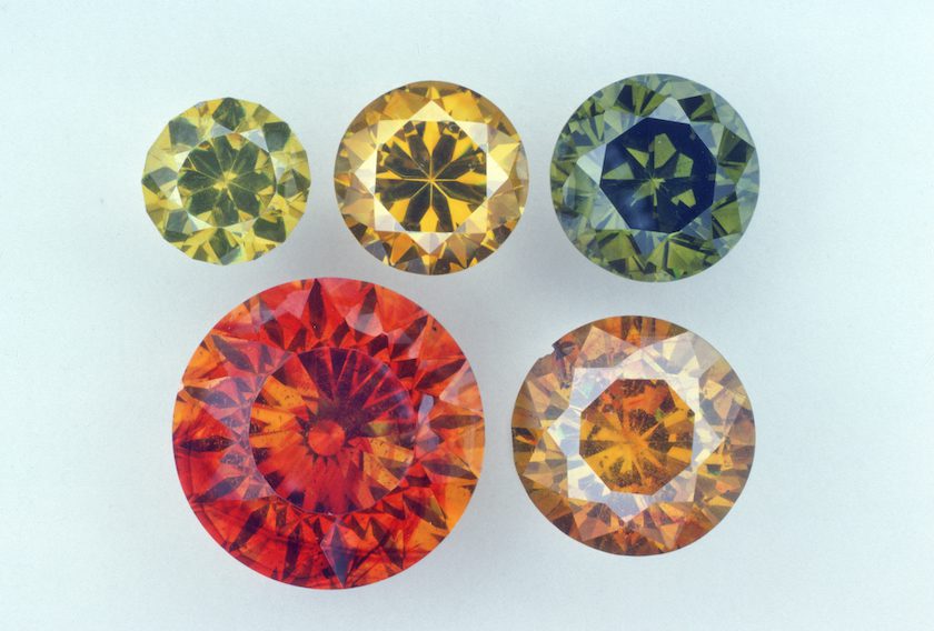 faceted sphalerites