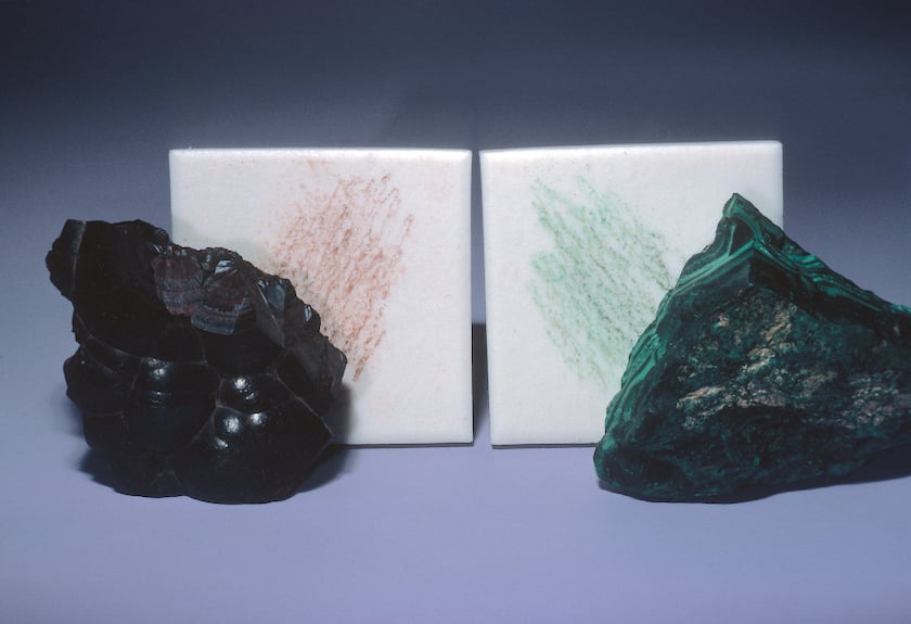 hematite and malachite streak test