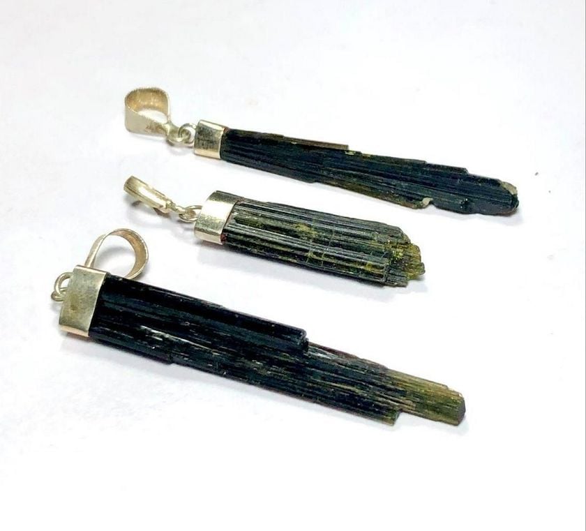 epidote pendants