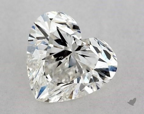 2.01 Carat heart diamond James Allen