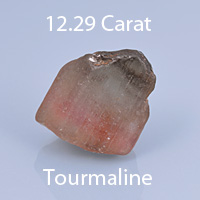 Rough version of Step Cut Freeform Cut Tourmaline