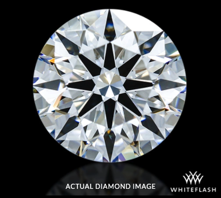 0.92 ct D VVS2 A CUT ABOVE® Hearts and Arrows Diamond white flash