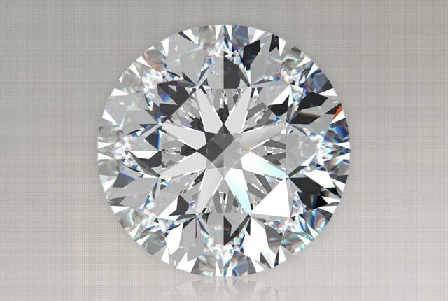 1.29 Carat Round Diamond Ritani