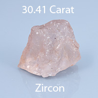 Rough version of Custom Barion Kite Cut Zircon