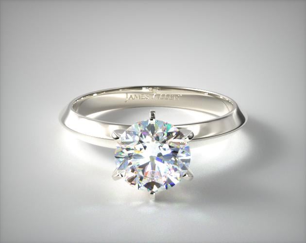 18K White Gold Presentation Solitaire (Six Prong) James Allen