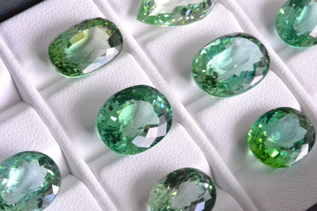 mint tourmaline shades