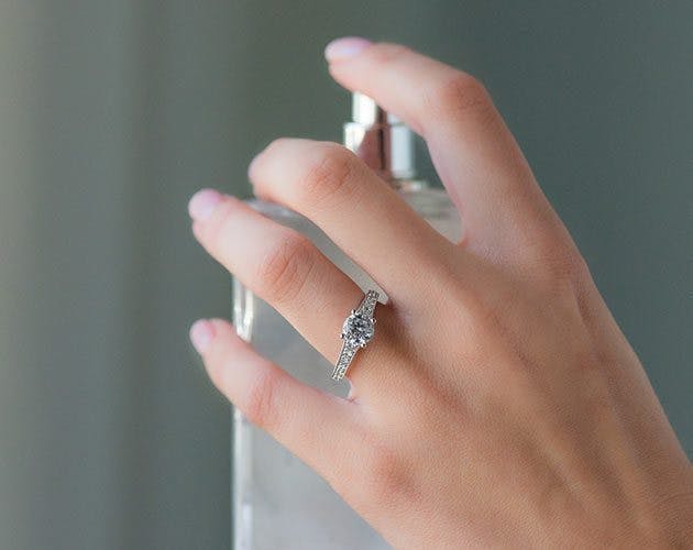 Platinum Honey Engagement Ring by Jeff Cooper James Allen