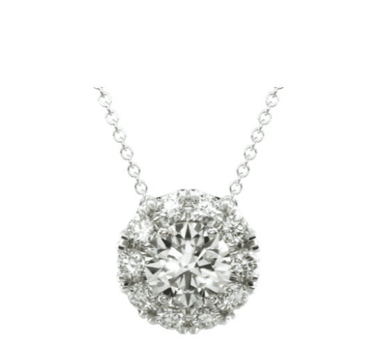 Four Prong Basket Solitaire Diamond Pendant James Allen