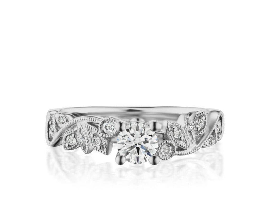 Affection Natural Diamond Ring With Clarity