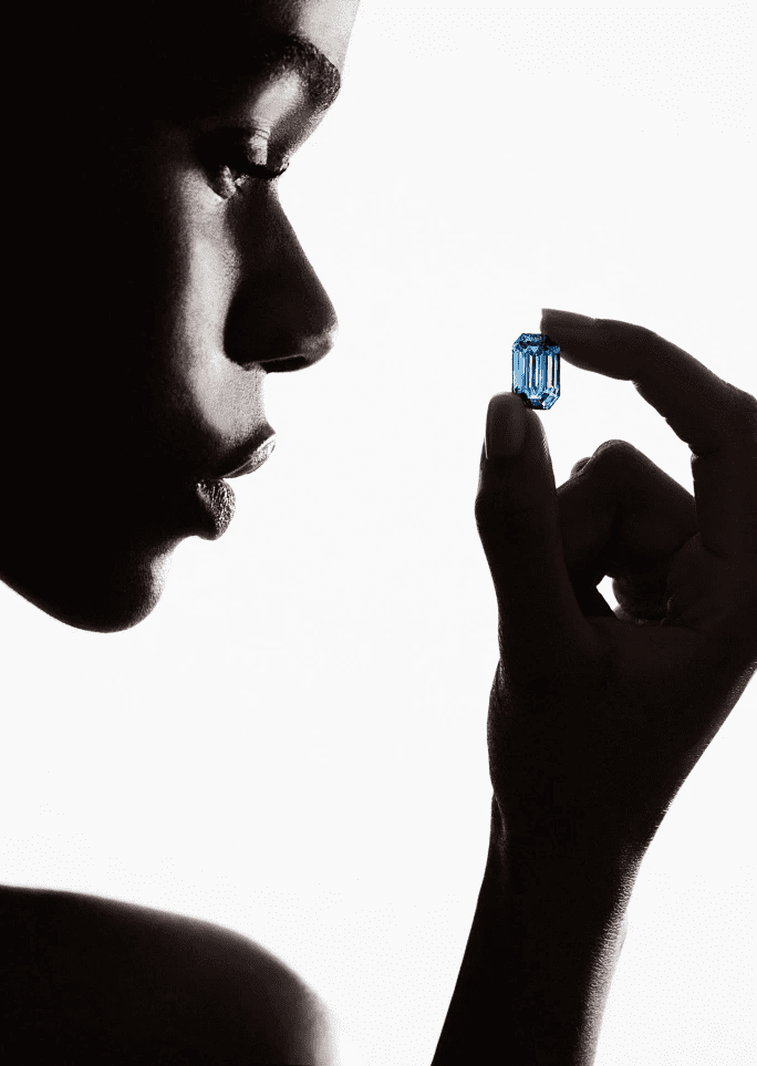 Blue diamond by sotheby