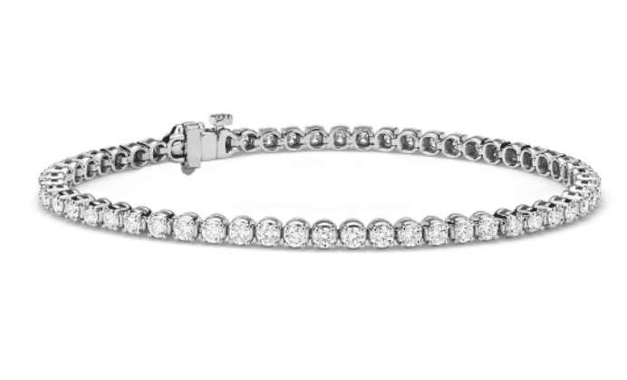 Diamond Tennis Bracelet in 14k White Gold Blue Nile