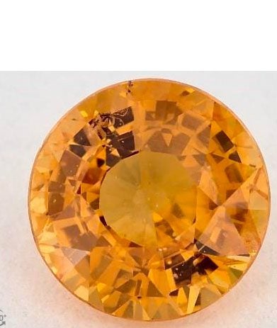 1.55 Carat Round Yellow Sapphire James Allen