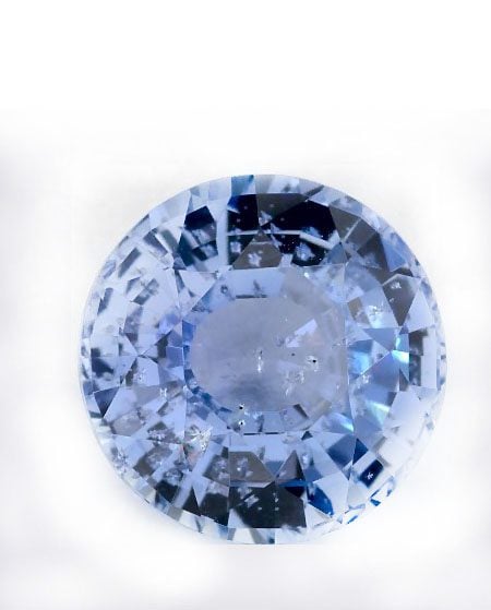 2.00 Carat Round Blue Sapphire James Allen