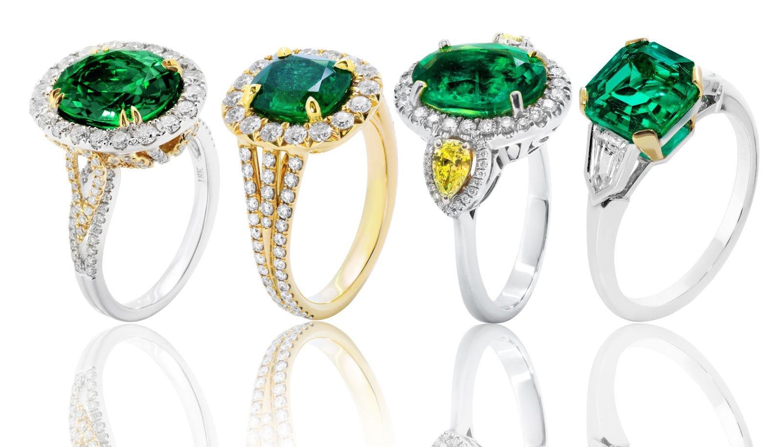 Emerald Jewelry Leads Spring 2022 Trends As Celebrity Engagements Leave Consumers Green with Envy