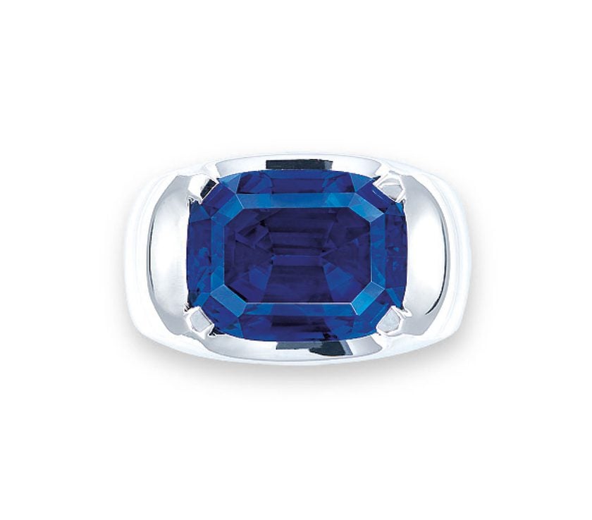 unheated, natural sapphire