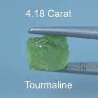 Rough version of Barion Emerald Cut Tourmaline