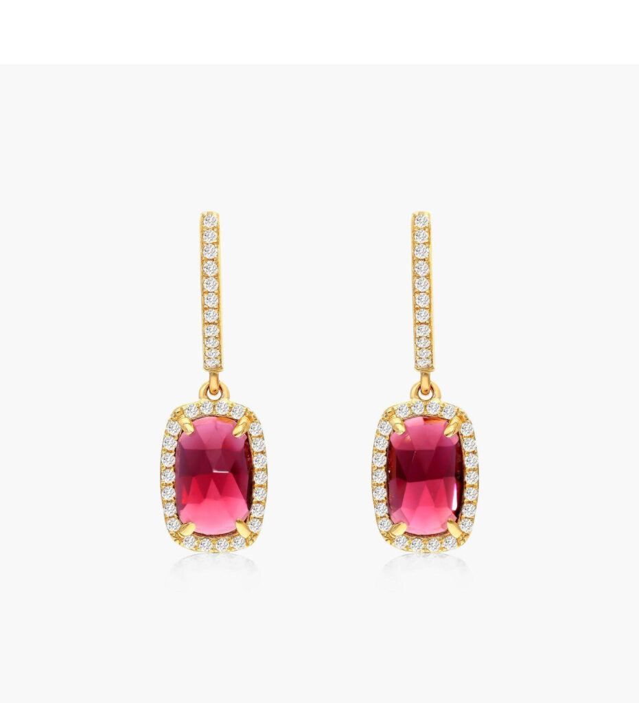 14k yellow gold rhodolite james allen