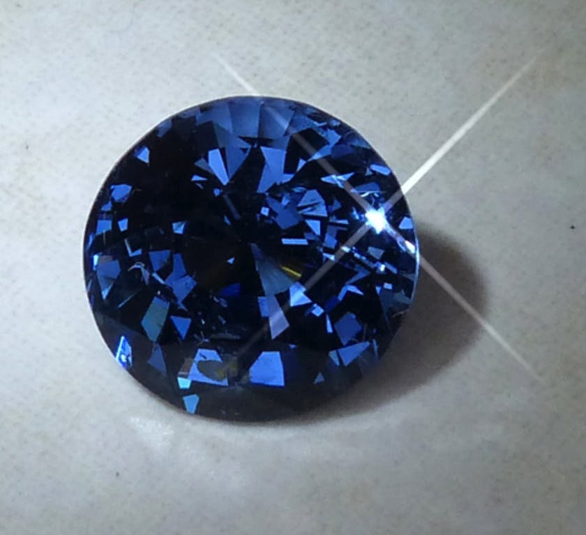 spinel collector - blue spinel